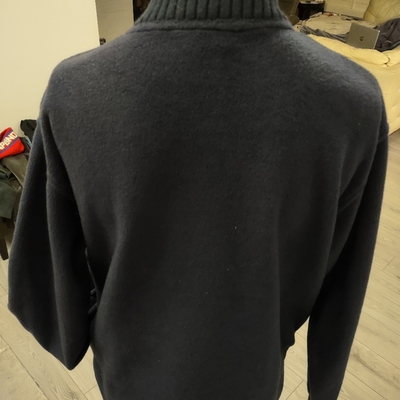 VINTAGE northern reflections snowflake diamond fleece zip up - Picture 5 of 6